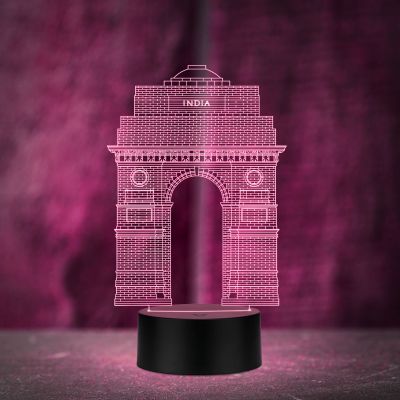 3D India Gate Design Structure Night Lamp